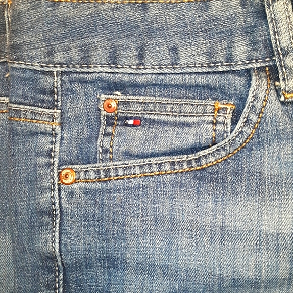 Nice☆TOMMY HILFIGER "Hope Boot" bootcut Flare Y2K Women's denim Jeans 10R - Picture 3 of 16